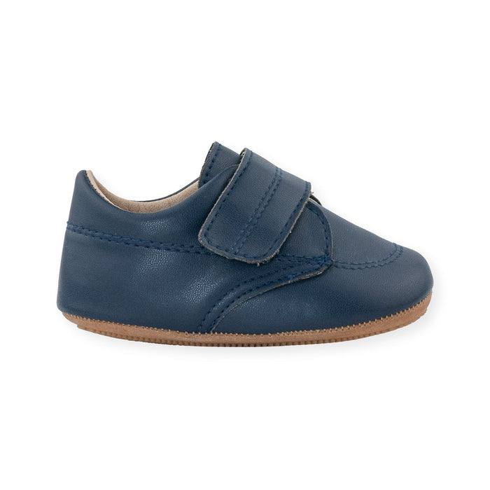 Chad Navy Shoe by Jolly Kids - Wee Squeak
