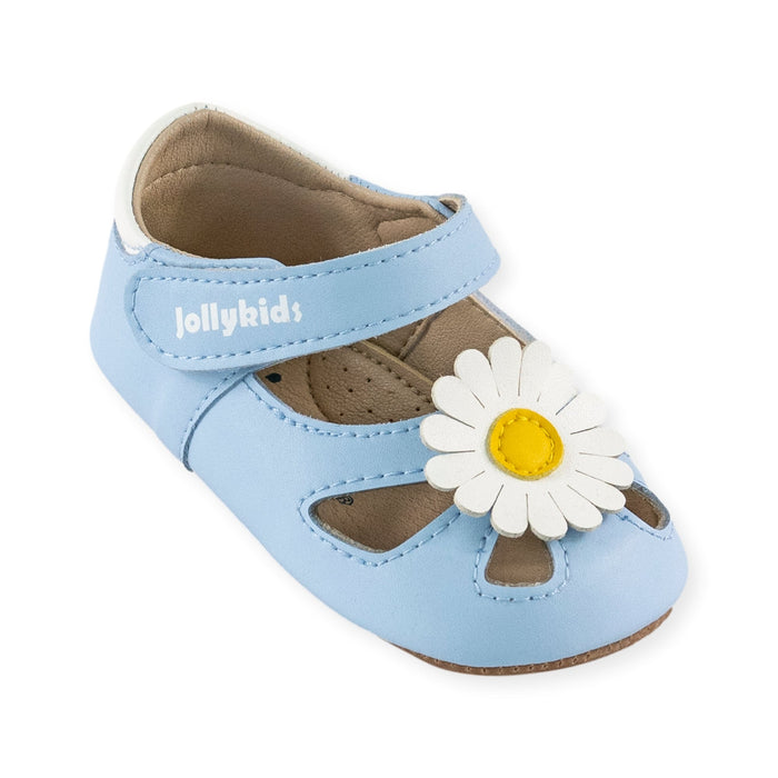 Daisy Blue Mary Jane Shoe by Jolly Kids - Wee Squeak