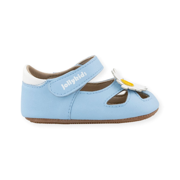 Daisy Blue Mary Jane Shoe by Jolly Kids - Wee Squeak