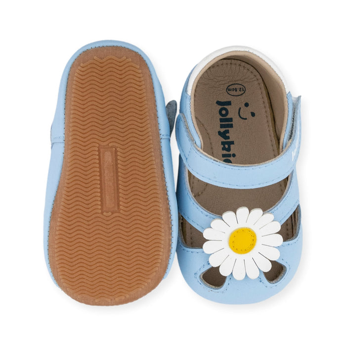 Daisy Blue Mary Jane Shoe by Jolly Kids - Wee Squeak