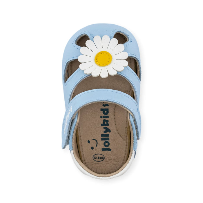 Daisy Blue Mary Jane Shoe by Jolly Kids - Wee Squeak