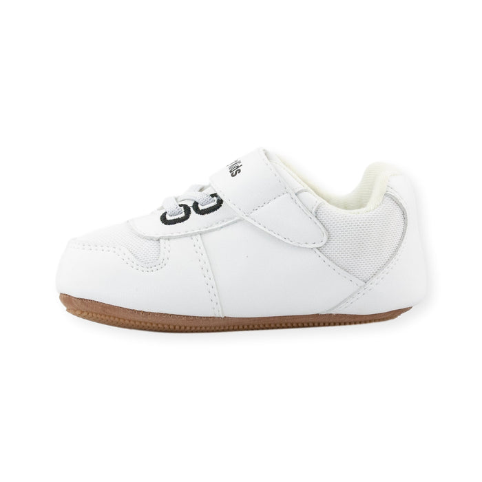 Deacon White Shoe by Jolly Kids - Wee Squeak