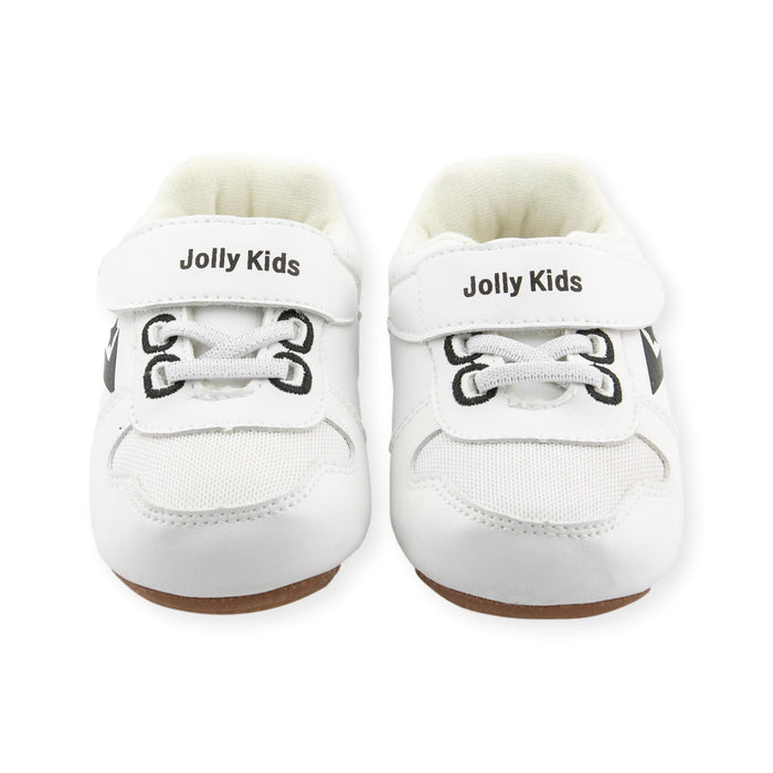 Deacon White Shoe by Jolly Kids - Wee Squeak
