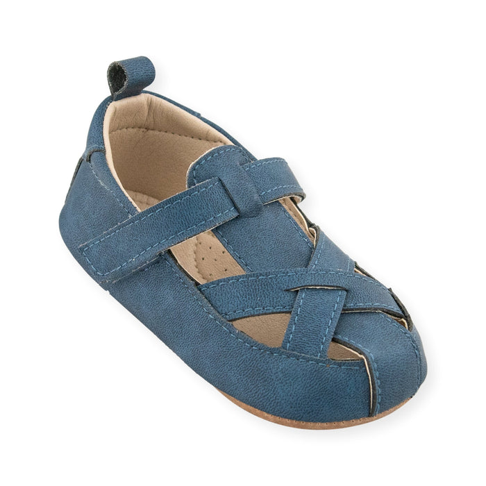 Ellison Navy Shoe by Jolly Kids - Wee Squeak