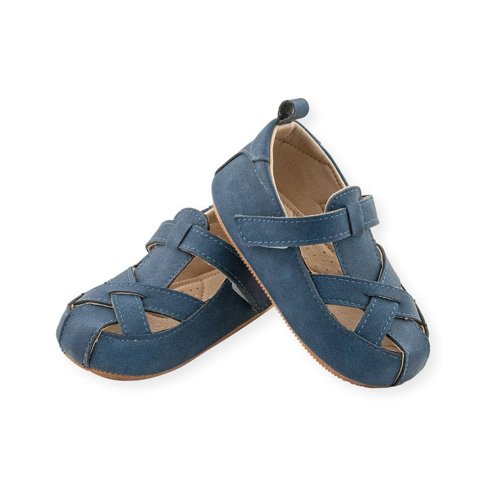 Ellison Navy Shoe by Jolly Kids - Wee Squeak