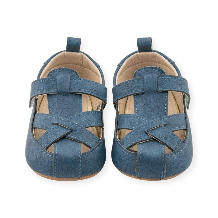 Ellison Navy Shoe by Jolly Kids - Wee Squeak