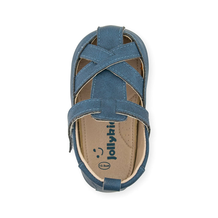 Ellison Navy Shoe by Jolly Kids - Wee Squeak
