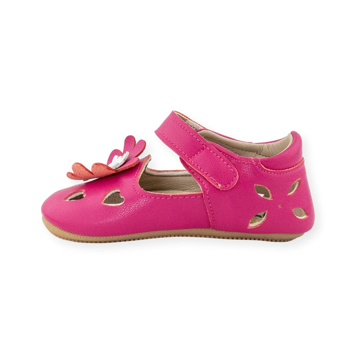 Elsie Fuchsia Mary Jane Shoe by Jolly Kids - Wee Squeak