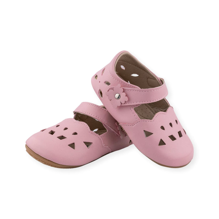 Felicity Light Pink Mary Jane Shoe by Jolly Kids - Wee Squeak