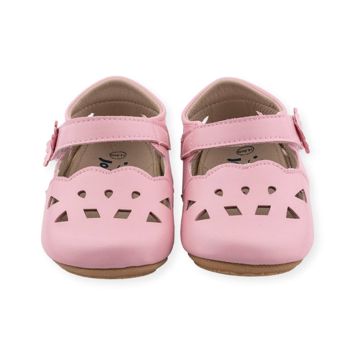 Felicity Light Pink Mary Jane Shoe by Jolly Kids - Wee Squeak