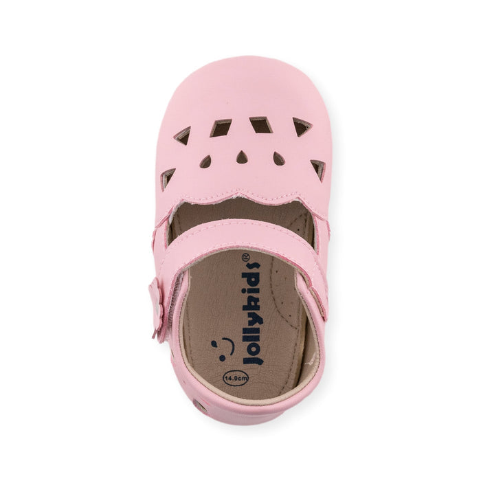 Felicity Light Pink Mary Jane Shoe by Jolly Kids - Wee Squeak