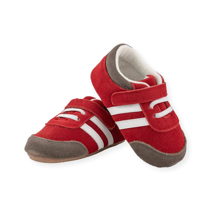 Hudson Red Shoe by Jolly Kids - Wee Squeak