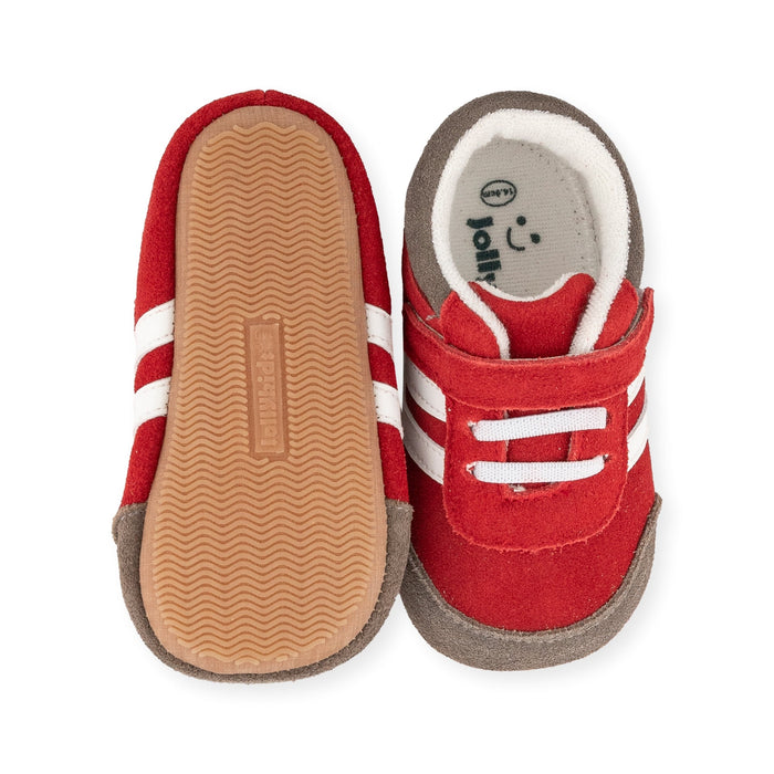 Hudson Red Shoe by Jolly Kids - Wee Squeak