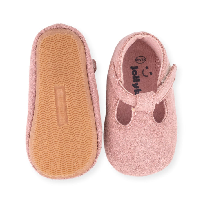 June Pink Shimmer Boot by Jolly Kids - Wee Squeak