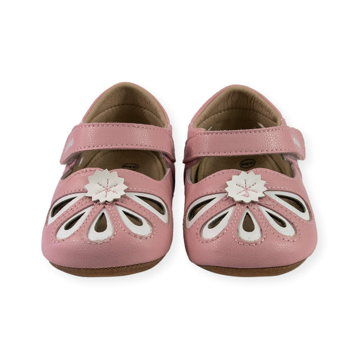 Nell Pink Mary Jane Shoe by Jolly Kids - Wee Squeak