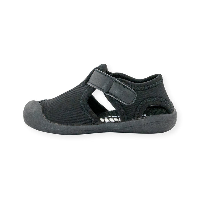 Nova Black Athletic Sandal by Jolly Kids - Wee Squeak