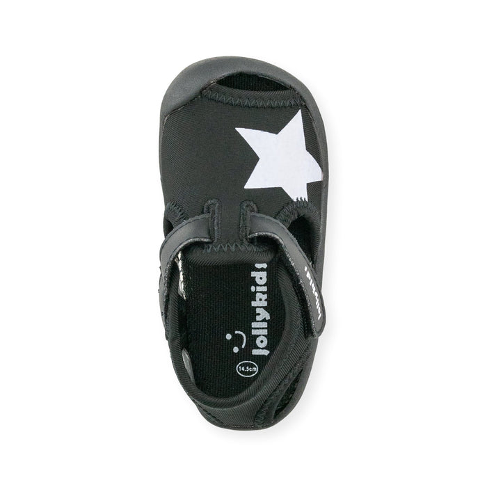 Nova Black Athletic Sandal by Jolly Kids - Wee Squeak