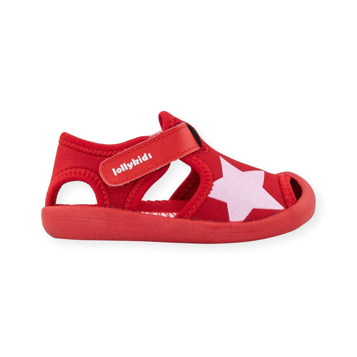 Nova Red Athletic Sandal by Jolly Kids - Wee Squeak