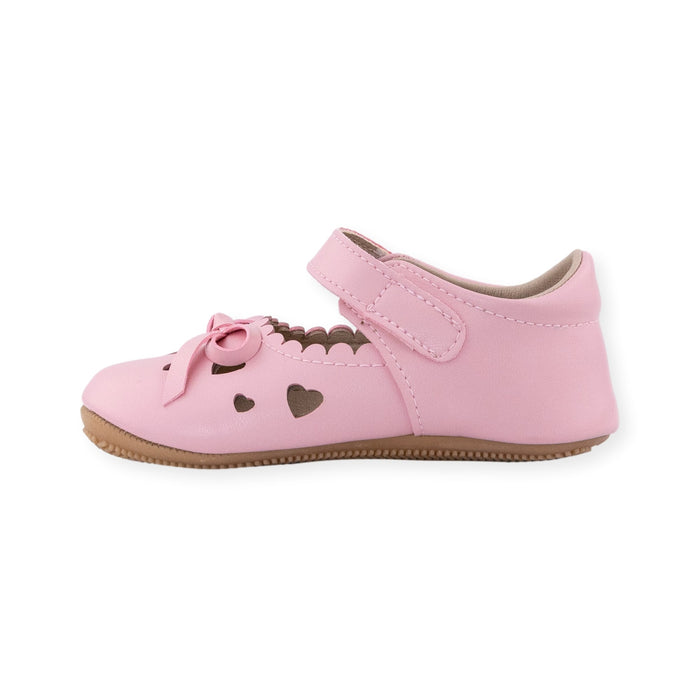 Sara Light Pink Mary Jane Shoe by Jolly Kids - Wee Squeak