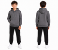 Junior Unisex Solid Pullover Hoodie