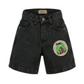 Kids Camper Patch Denim Shorts