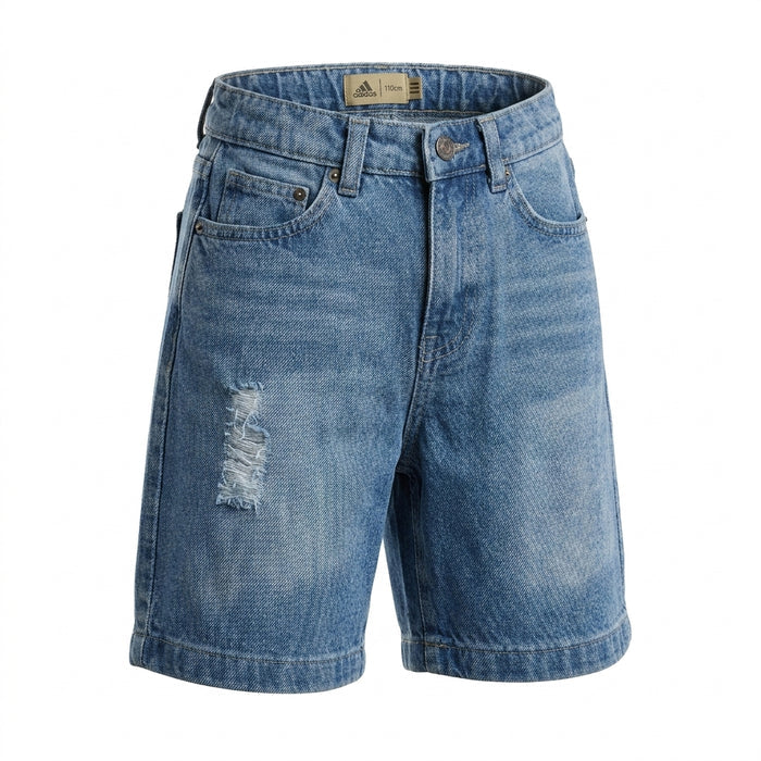 Kids Distressed Denim Shorts