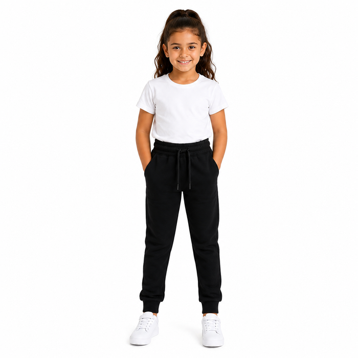 Kids’ Everyday Cuffed Drawstring Jogger Pants