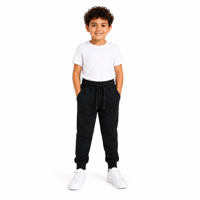 Kids’ Everyday Cuffed Drawstring Jogger Pants