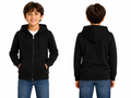 Kids Full Zip Hooded Sweatshirt