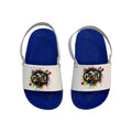 Kids Goal Print Slingback Slide Sandals