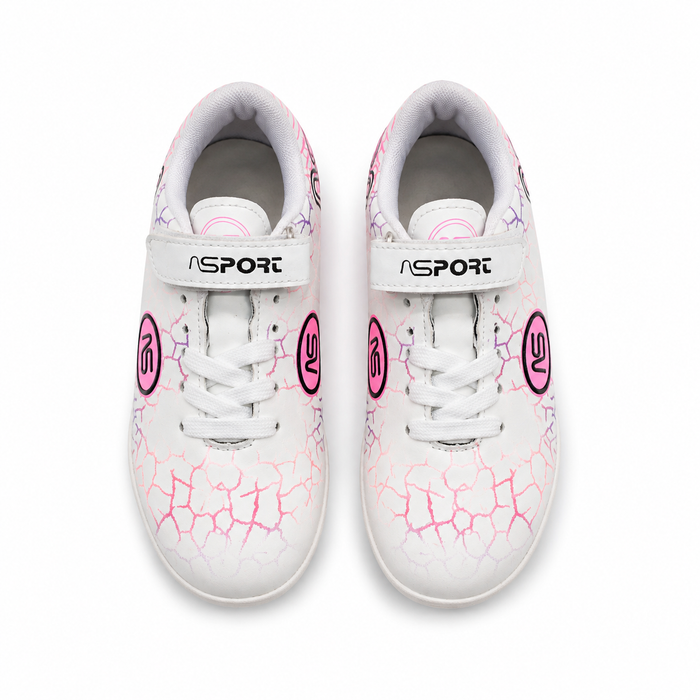 Kids Lace Up Sports Shoes With Strap