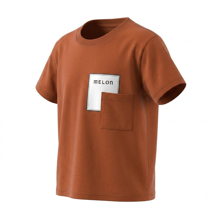 Kids Logo Patch Pocket T Shirt
