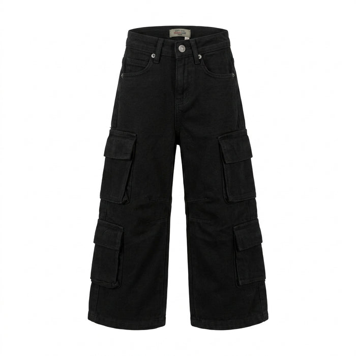 Kids Multi Pocket Cargo Pants