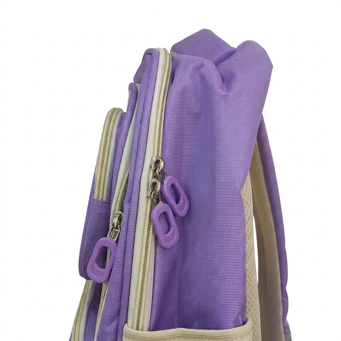 Kids School Backpack With Glitter Shaker Pocket Size 16 Inch