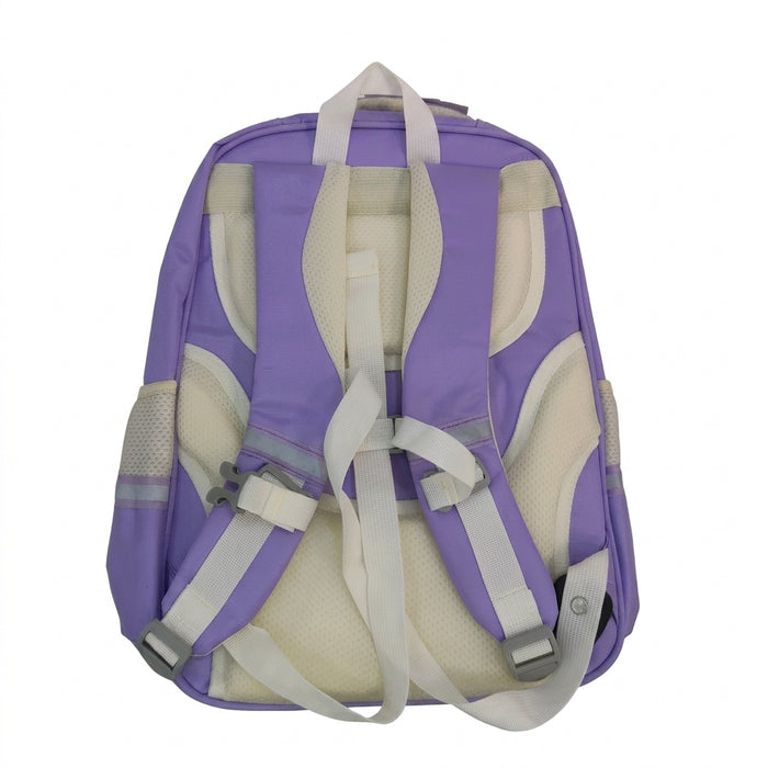 Kids School Backpack With Glitter Shaker Pocket Size 16 Inch