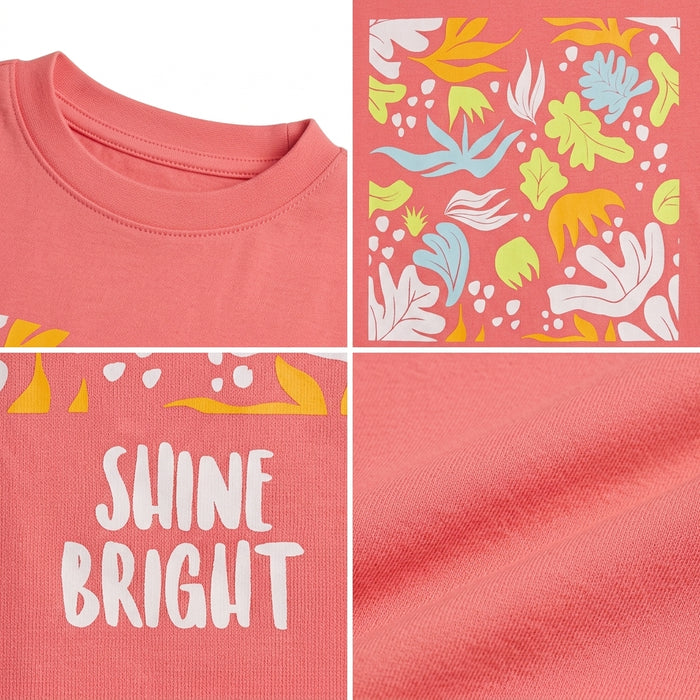 Kids Shine Bright Graphic T Shirt