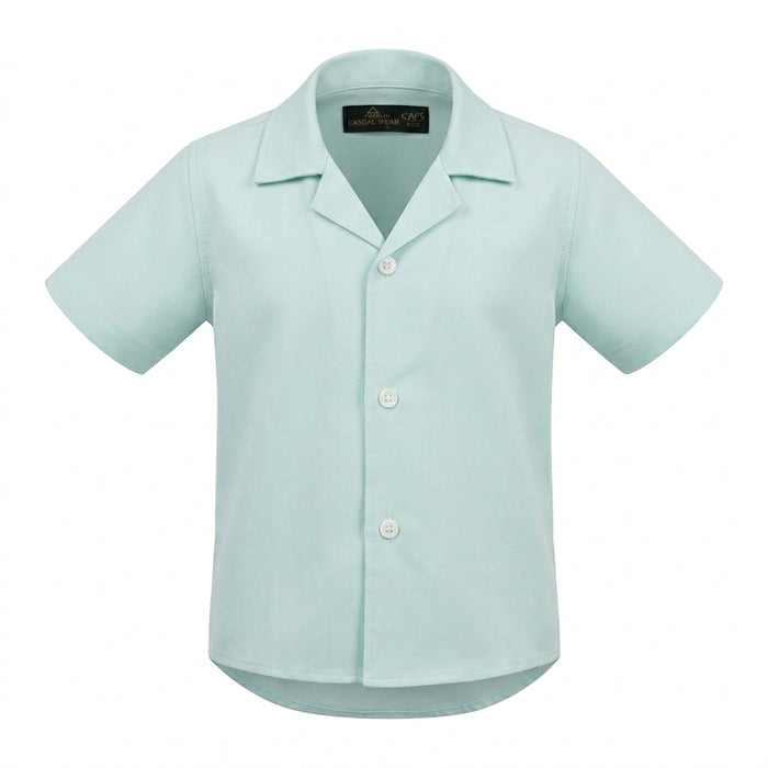 Kids Short Sleeve Shirt And Shorts Set