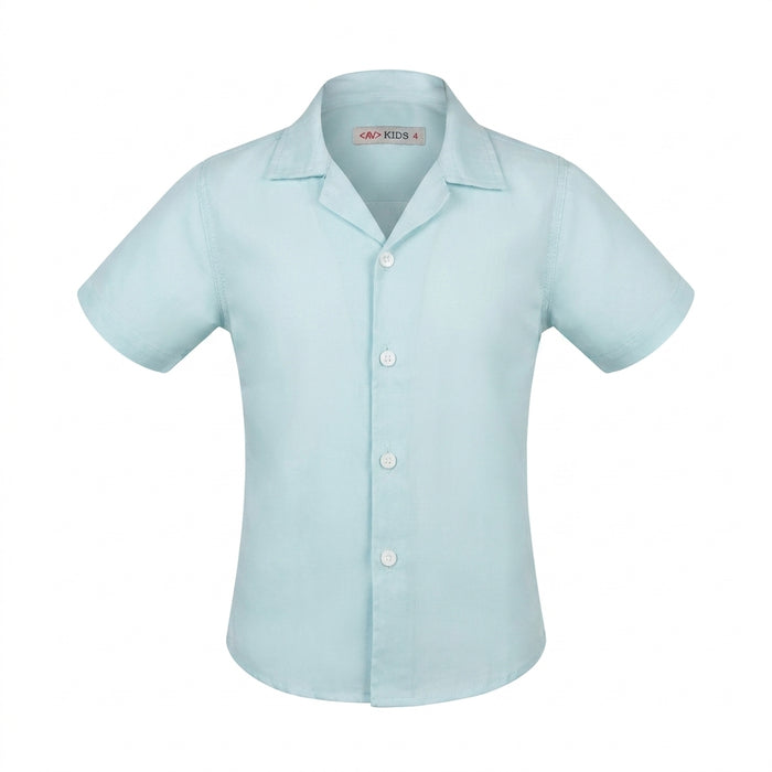 Kids Short Sleeve Shirt And Shorts Set