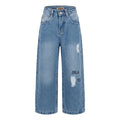 Kids Skate Print Wide Leg Jeans