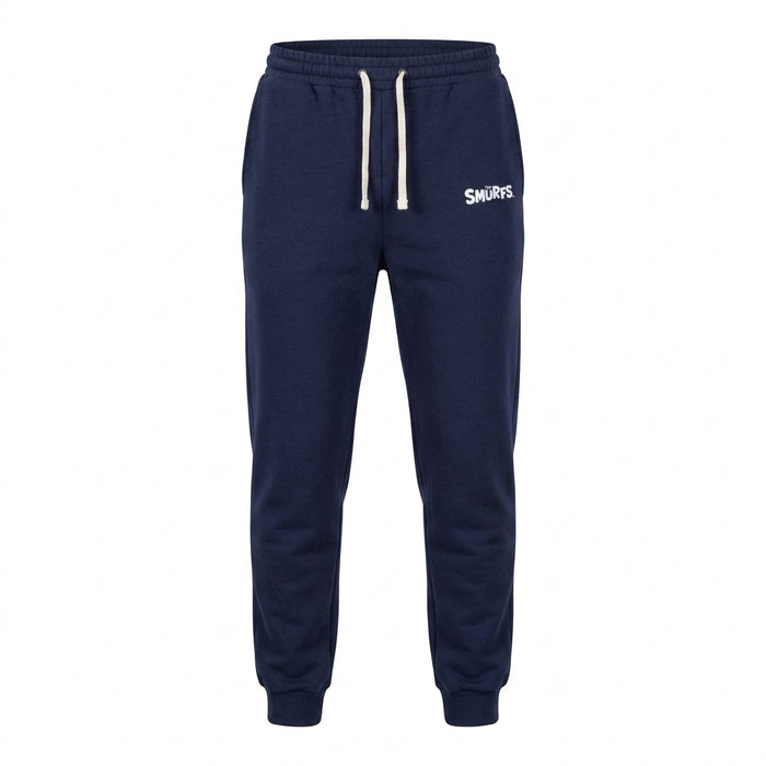 Kids Smurfs Jogger Pants With Drawstring Waist