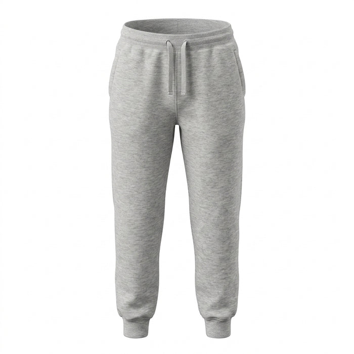 Kids Solid Fleece Jogger Pants