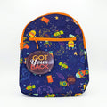 Kids Space Print Backpack Size Free