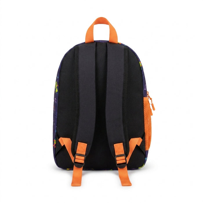 Kids Space Print Backpack Size Free