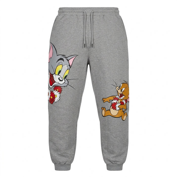 Kids Tom And Jerry Printed Jogger Pants