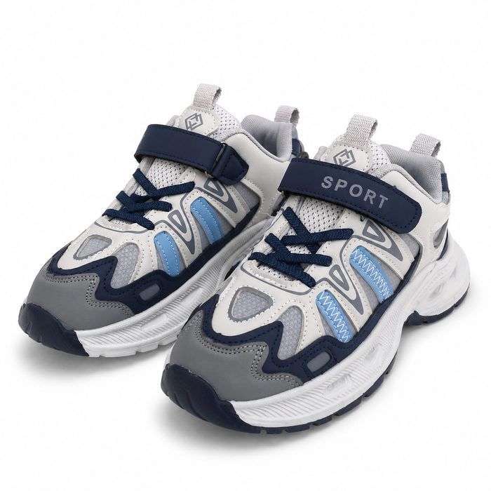 Kids Velcro Sports Sneakers