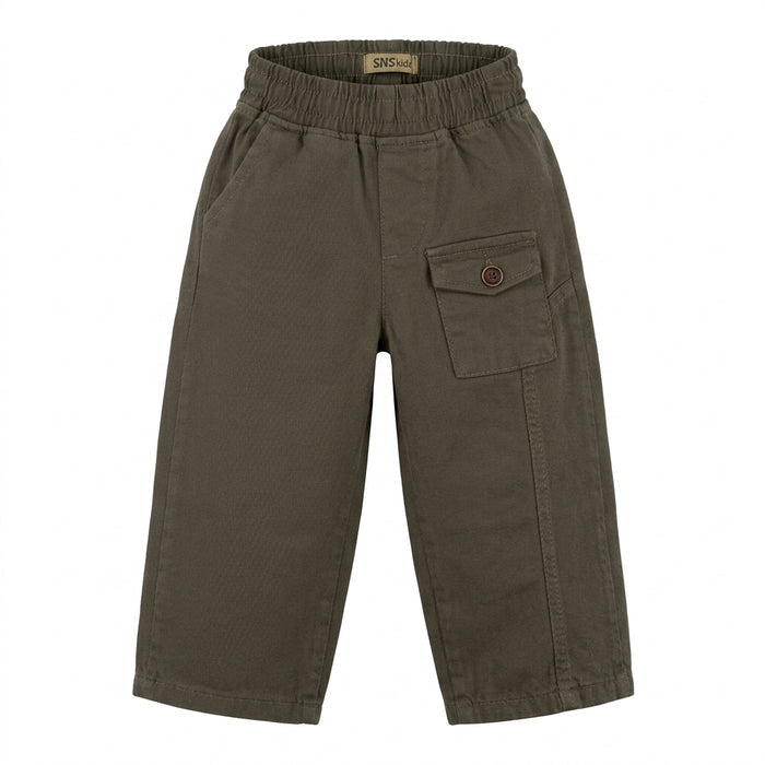 Kids Wide Leg Cargo Pants
