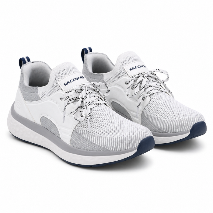 Knit Lace Up Sports Shoes