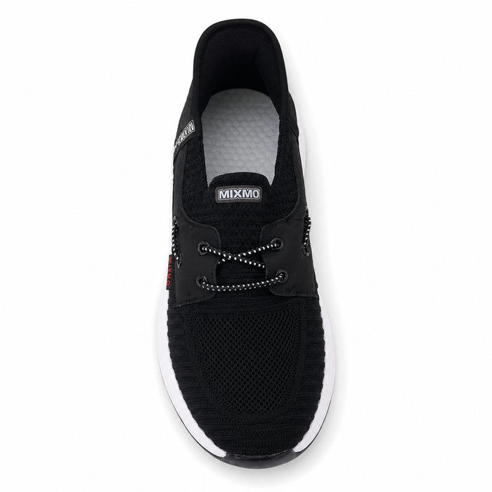 Knit Lace Up Sports Sneakers