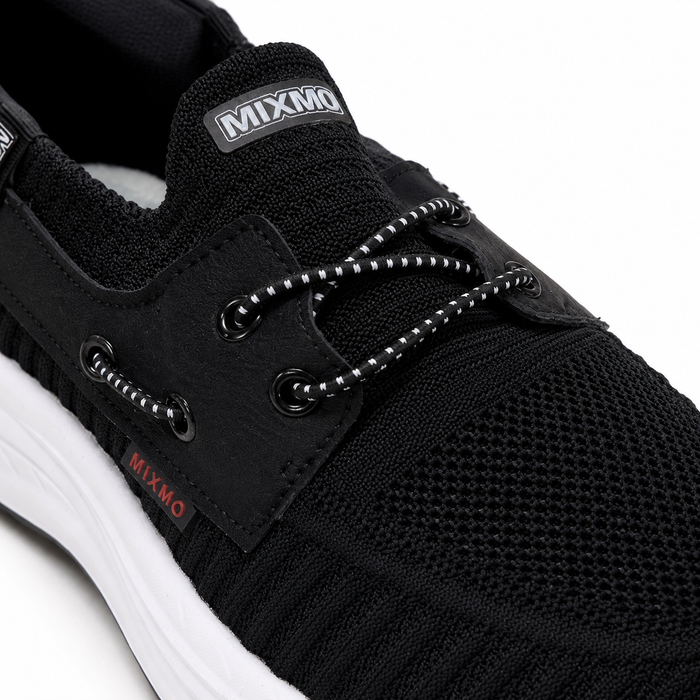 Knit Lace Up Sports Sneakers
