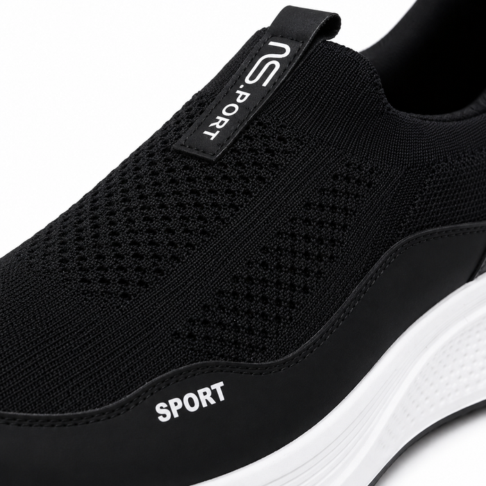 Knit Slip On Sports Sneakers